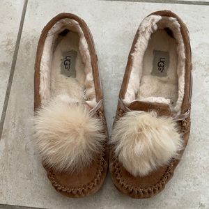 UGG’s moccasin slippers. Size 8. Previously loved.